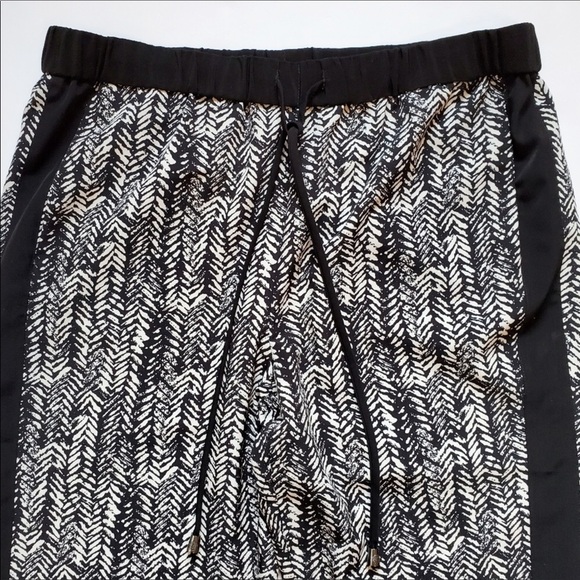 Vince Camuto Drawstring Herringbone Tuxedo Pants - Picture 6 of 9